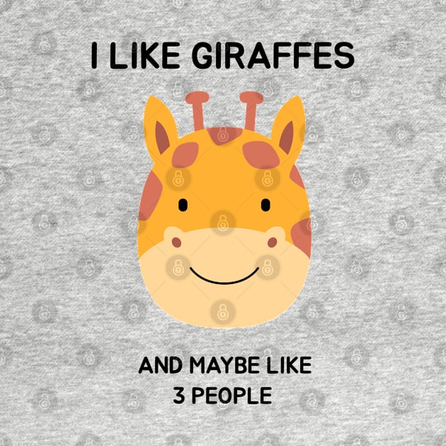 I like giraffes and maybe like 3 people by Screamingcat